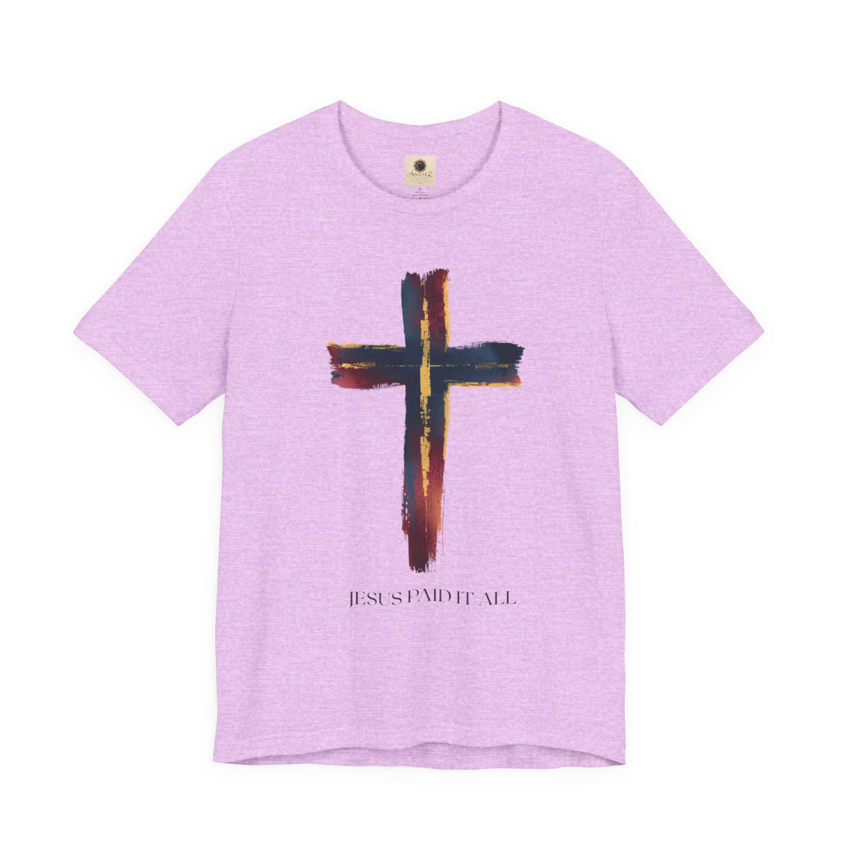 Faith Cross T‑Shirt — "I Am Free" Inspirational Christian Tee
