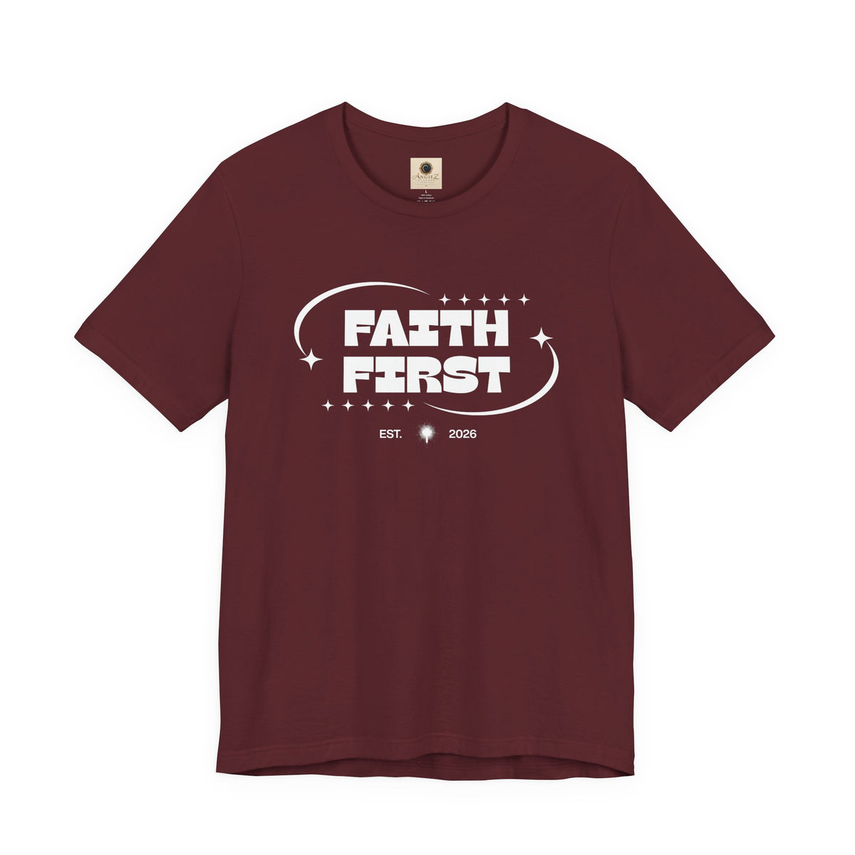 Faith First T-Shirt — Inspirational Christian Tee