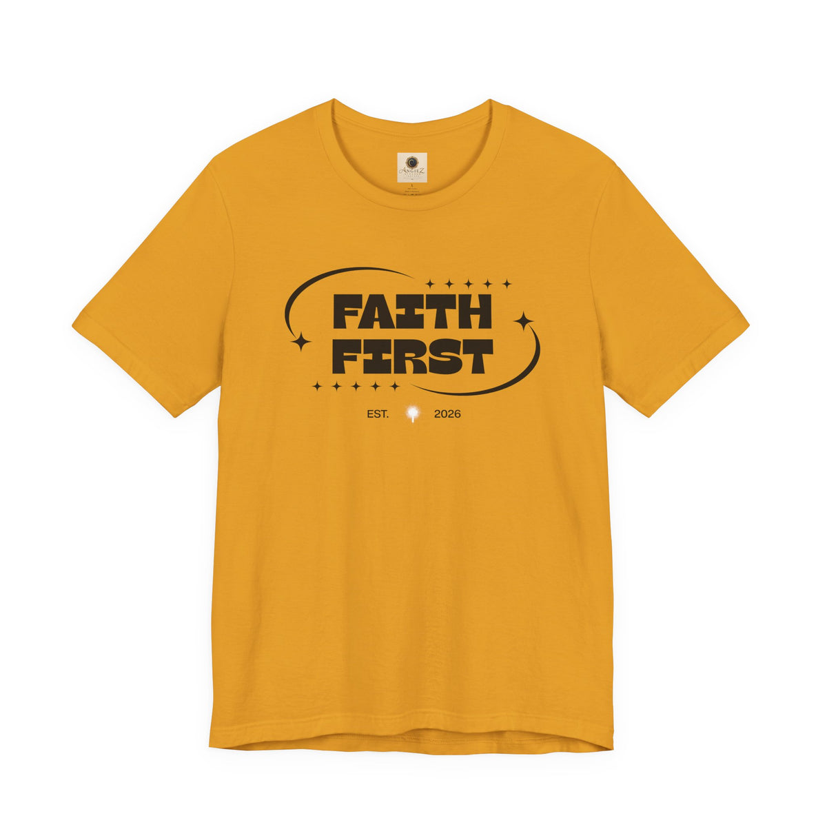 Faith First T-Shirt — Inspirational Christian Graphic Tee