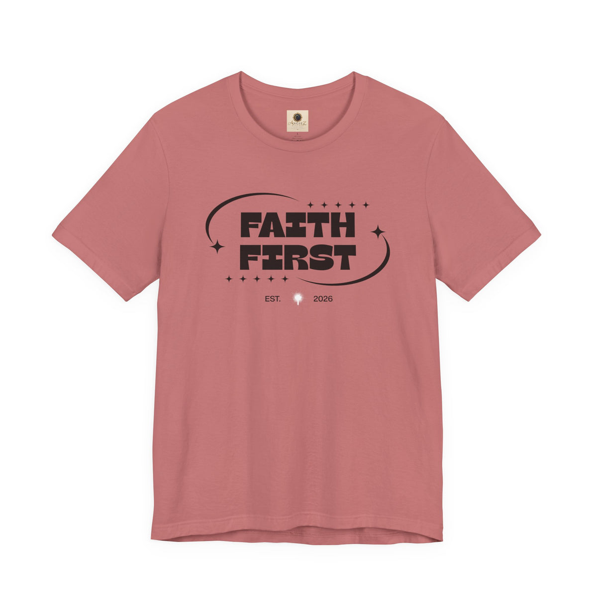 Faith First T-Shirt — Inspirational Christian Graphic Tee