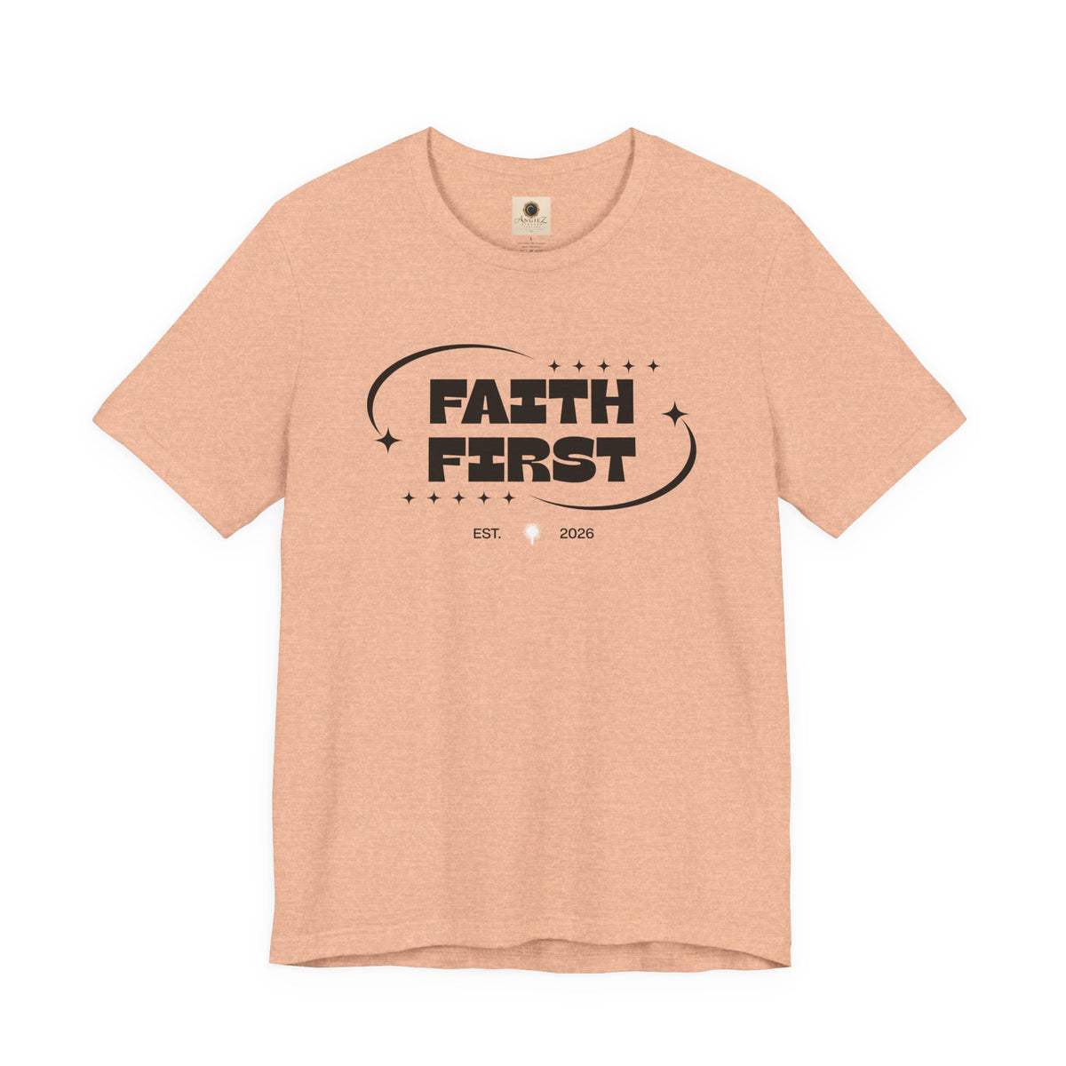 Faith First T-Shirt — Inspirational Christian Graphic Tee