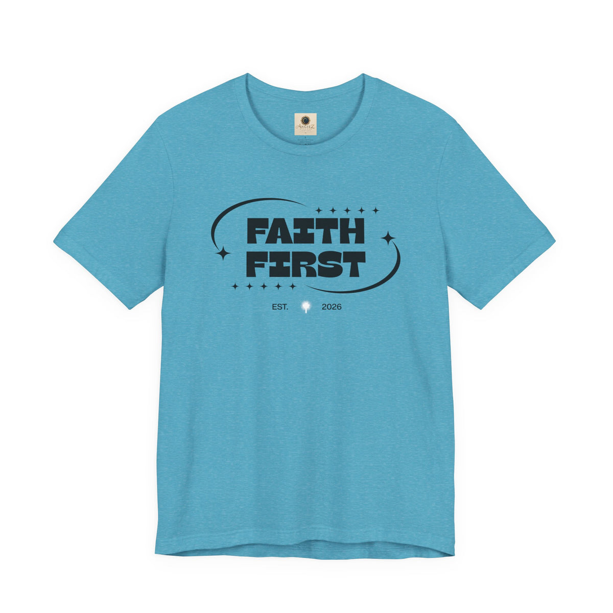 Faith First T-Shirt — Inspirational Christian Graphic Tee