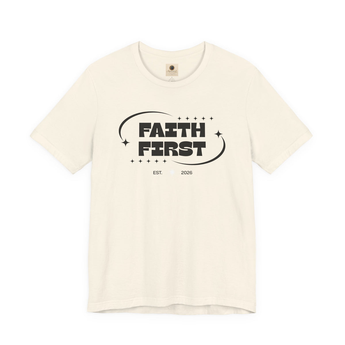 Faith First T-Shirt — Inspirational Christian Graphic Tee