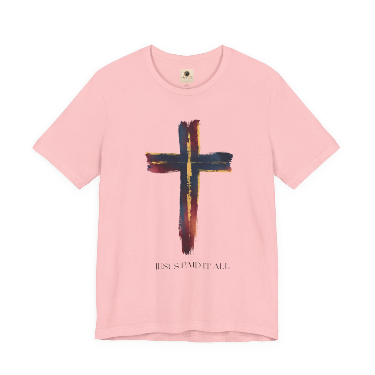 Faith Cross T‑Shirt — "I Am Free" Inspirational Christian Tee