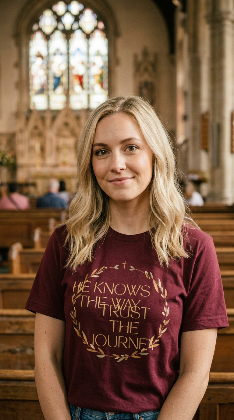 He Knows The Way, Trust The Journey (Unisex T-shirt)